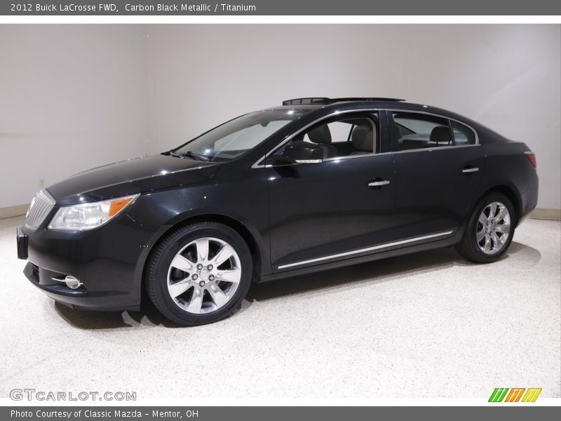 Carbon Black Metallic / Titanium 2012 Buick LaCrosse FWD