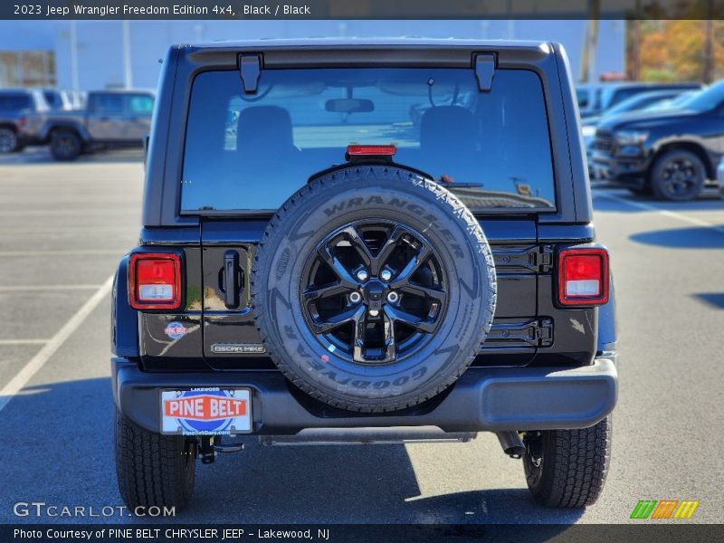 Black / Black 2023 Jeep Wrangler Freedom Edition 4x4