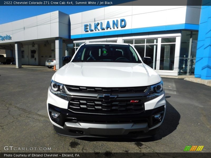 Summit White / Jet Black 2022 Chevrolet Colorado Z71 Crew Cab 4x4