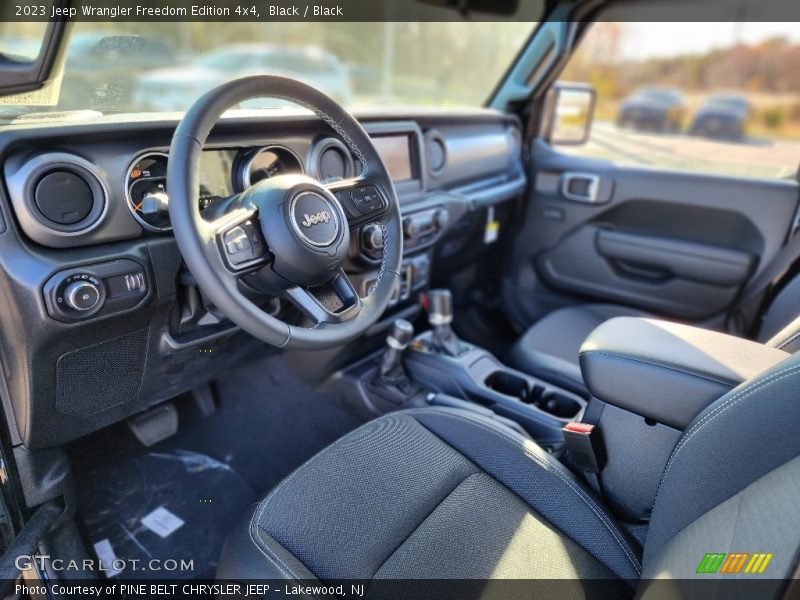 Black / Black 2023 Jeep Wrangler Freedom Edition 4x4