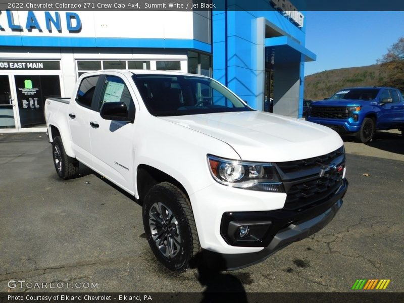 Summit White / Jet Black 2022 Chevrolet Colorado Z71 Crew Cab 4x4