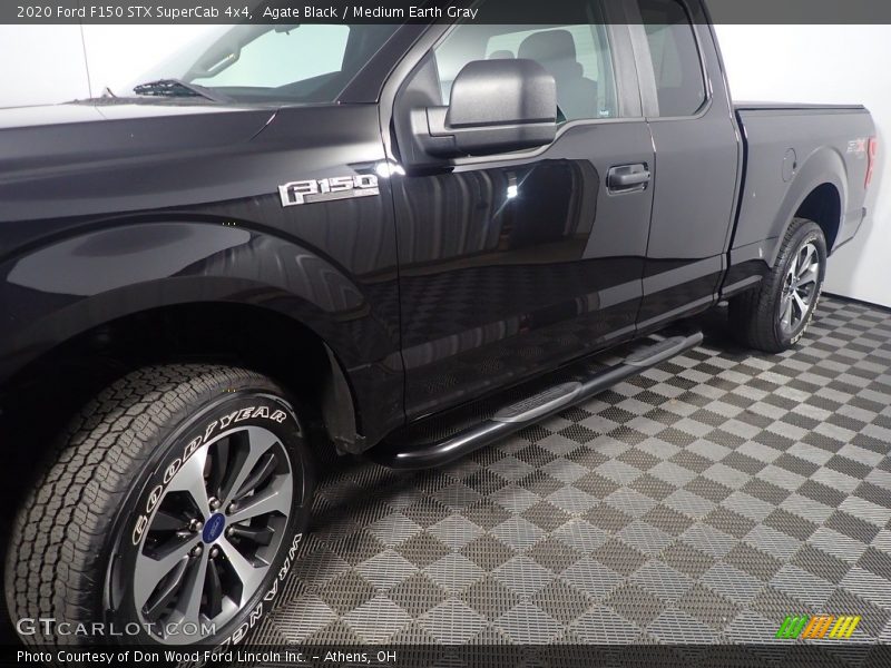 Agate Black / Medium Earth Gray 2020 Ford F150 STX SuperCab 4x4