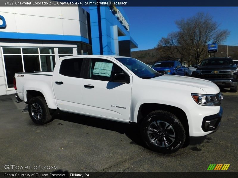 Summit White / Jet Black 2022 Chevrolet Colorado Z71 Crew Cab 4x4