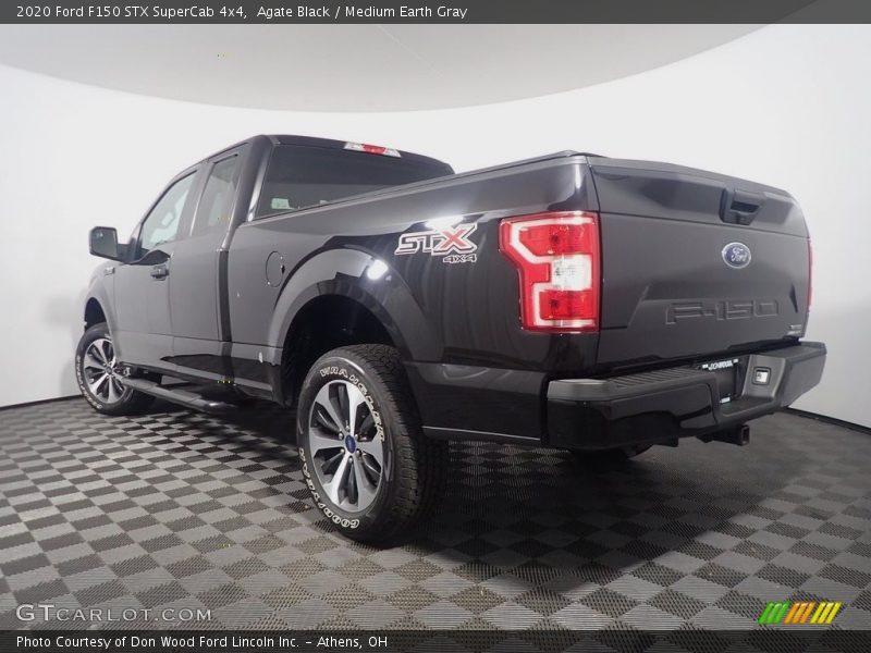 Agate Black / Medium Earth Gray 2020 Ford F150 STX SuperCab 4x4