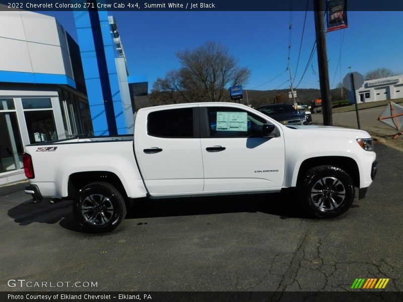 Summit White / Jet Black 2022 Chevrolet Colorado Z71 Crew Cab 4x4
