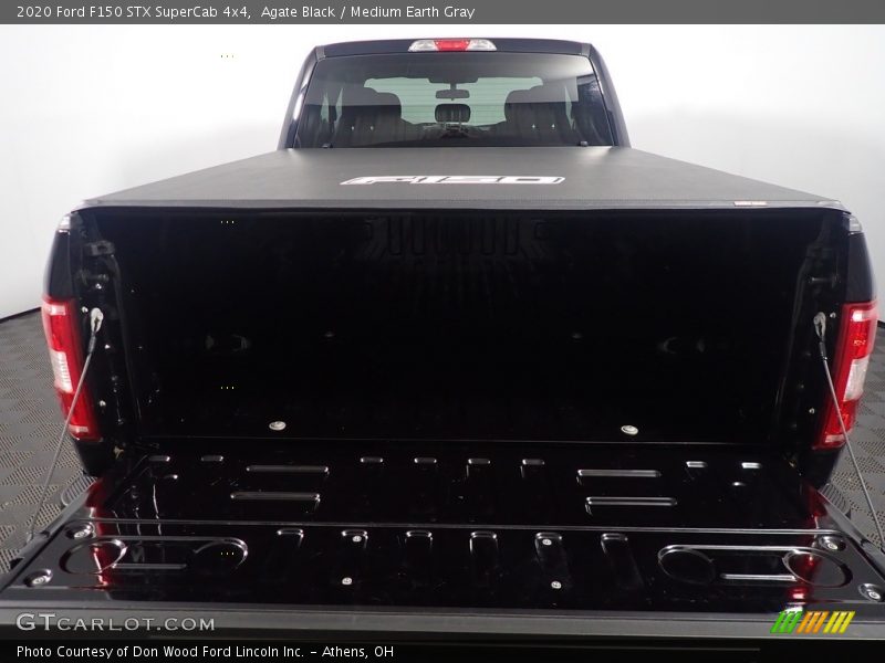 Agate Black / Medium Earth Gray 2020 Ford F150 STX SuperCab 4x4