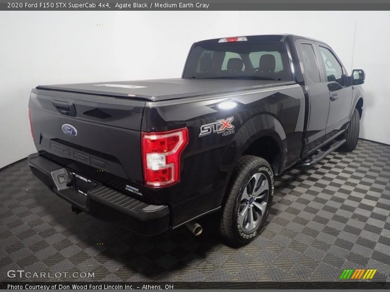 Agate Black / Medium Earth Gray 2020 Ford F150 STX SuperCab 4x4