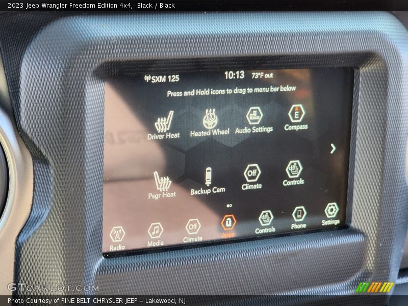 Black / Black 2023 Jeep Wrangler Freedom Edition 4x4
