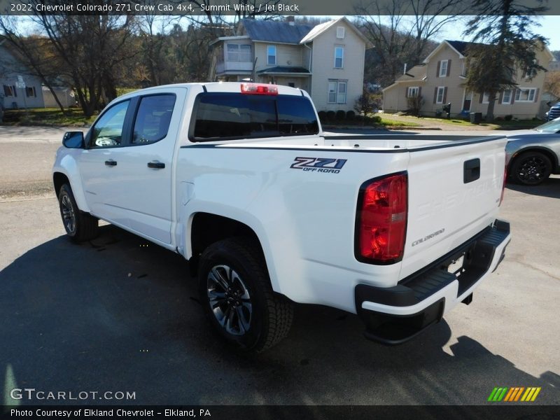 Summit White / Jet Black 2022 Chevrolet Colorado Z71 Crew Cab 4x4