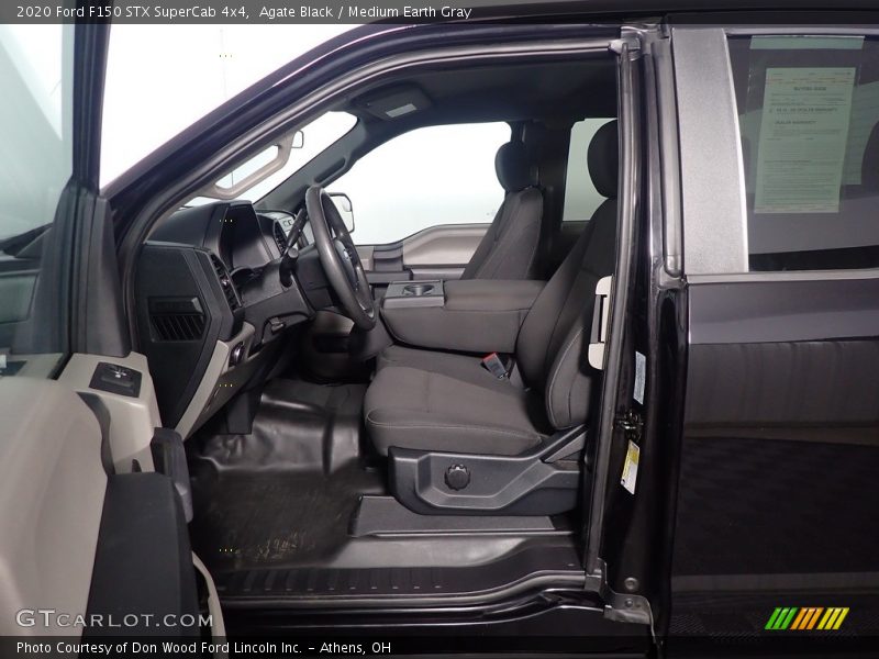 Front Seat of 2020 F150 STX SuperCab 4x4
