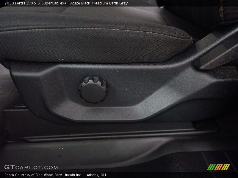 Agate Black / Medium Earth Gray 2020 Ford F150 STX SuperCab 4x4