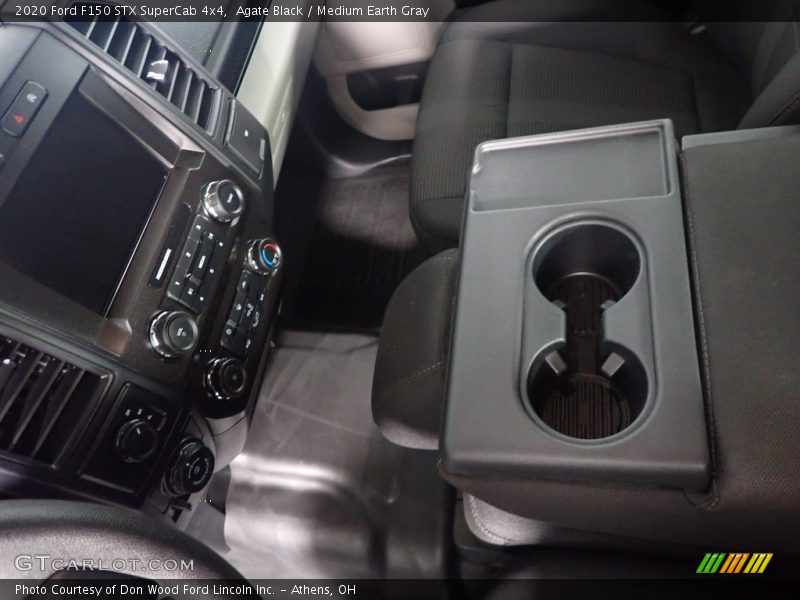 Agate Black / Medium Earth Gray 2020 Ford F150 STX SuperCab 4x4
