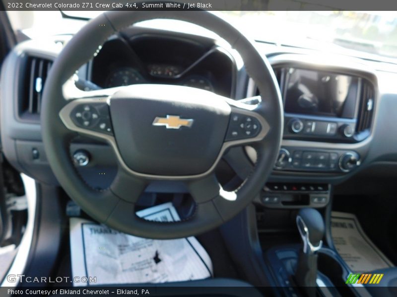 Summit White / Jet Black 2022 Chevrolet Colorado Z71 Crew Cab 4x4