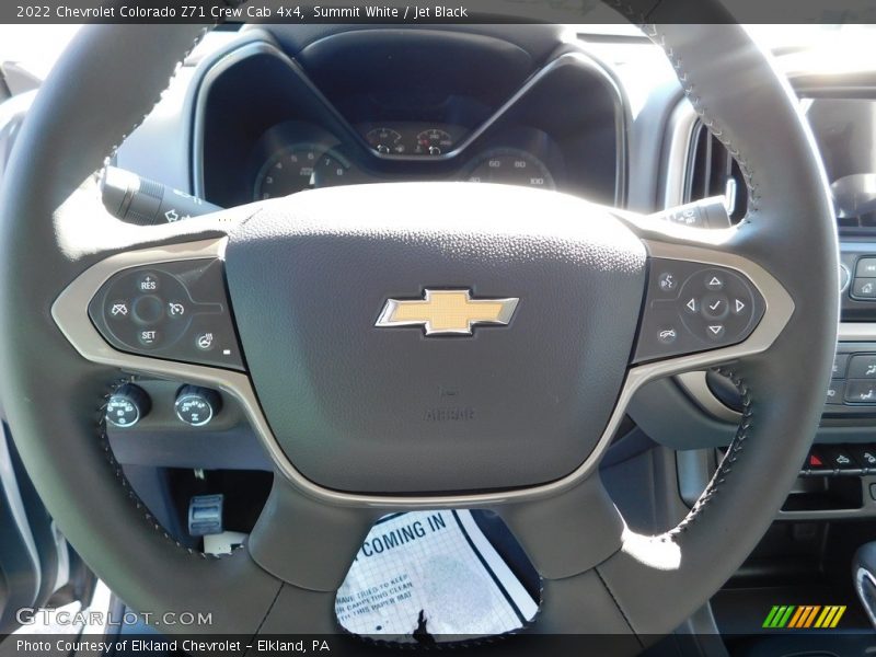 Summit White / Jet Black 2022 Chevrolet Colorado Z71 Crew Cab 4x4