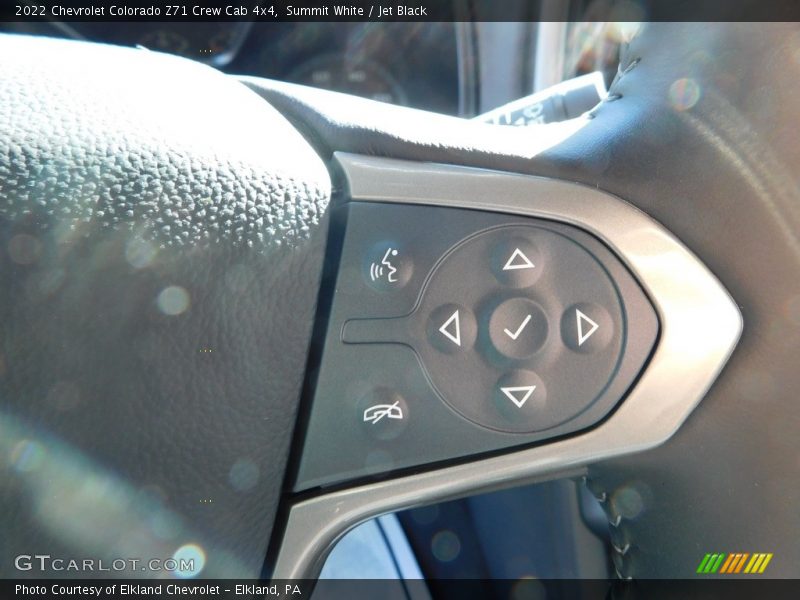 Summit White / Jet Black 2022 Chevrolet Colorado Z71 Crew Cab 4x4