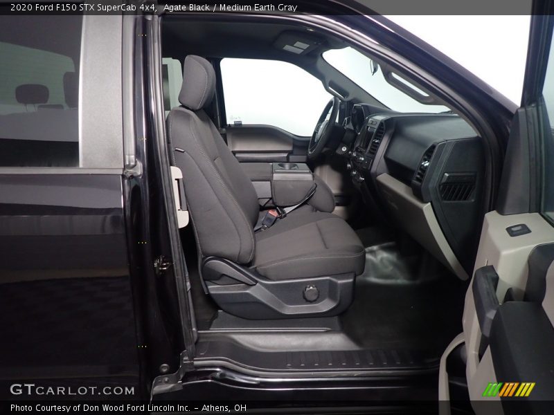 Front Seat of 2020 F150 STX SuperCab 4x4