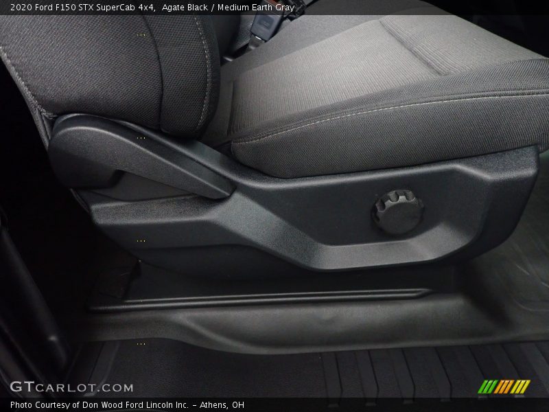 Agate Black / Medium Earth Gray 2020 Ford F150 STX SuperCab 4x4