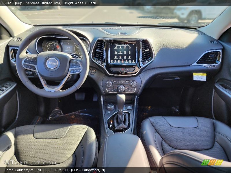 Bright White / Black 2022 Jeep Cherokee Limited 4x4