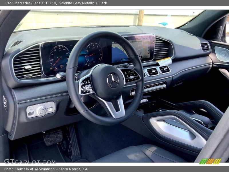 Selenite Gray Metallic / Black 2022 Mercedes-Benz GLE 350