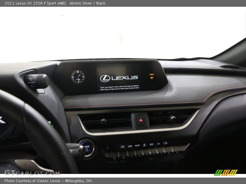 Atomic Silver / Black 2021 Lexus UX 250h F Sport AWD