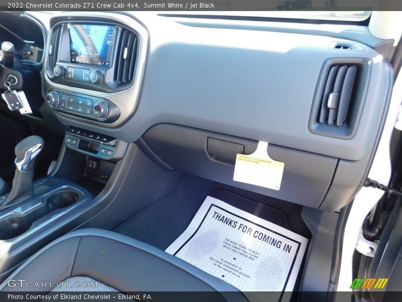 Summit White / Jet Black 2022 Chevrolet Colorado Z71 Crew Cab 4x4