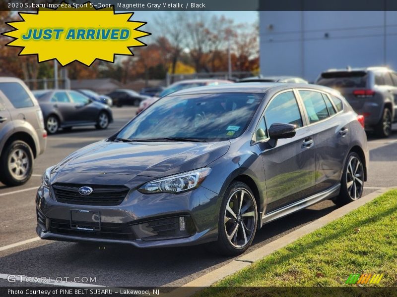 Magnetite Gray Metallic / Black 2020 Subaru Impreza Sport 5-Door
