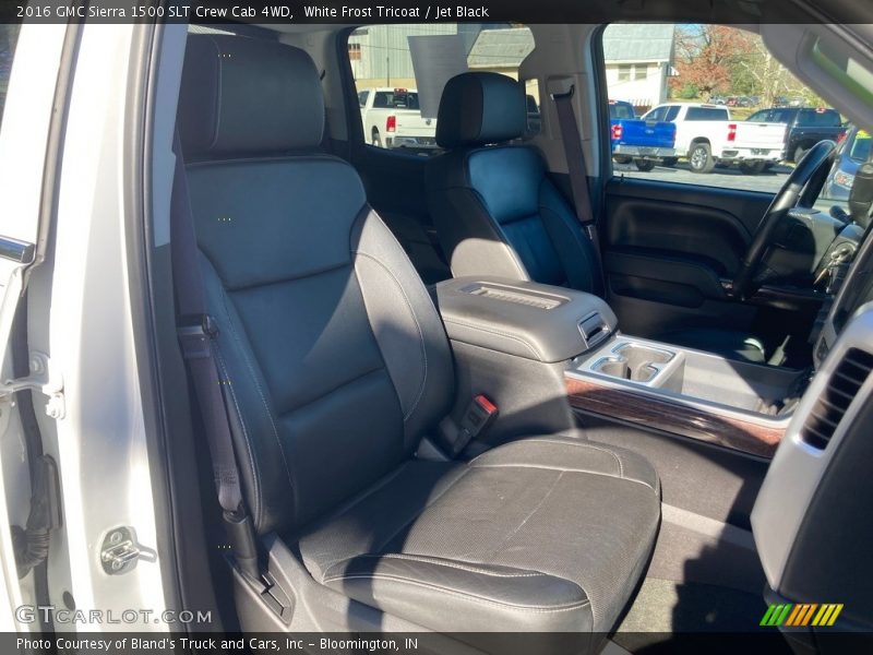 White Frost Tricoat / Jet Black 2016 GMC Sierra 1500 SLT Crew Cab 4WD