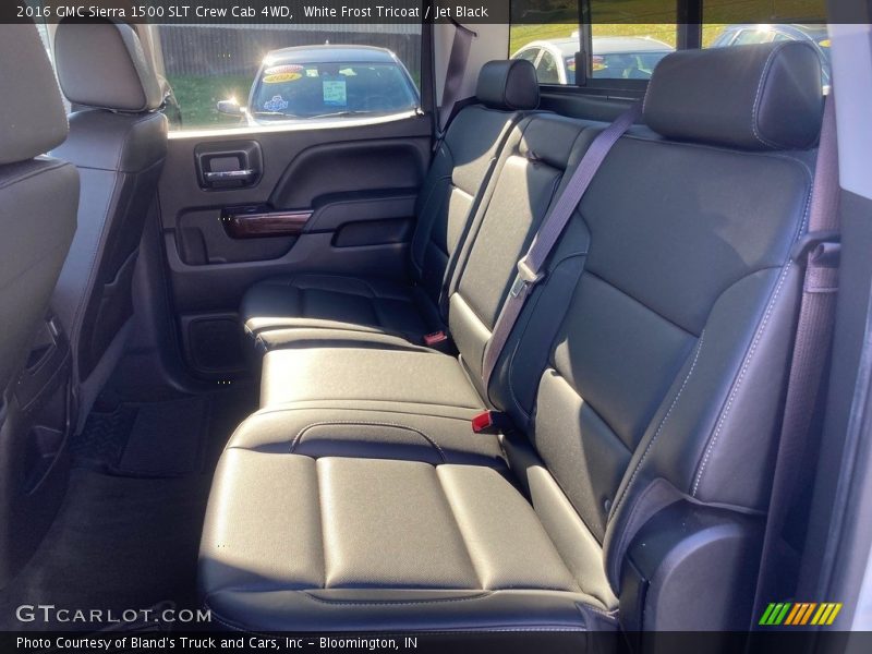 White Frost Tricoat / Jet Black 2016 GMC Sierra 1500 SLT Crew Cab 4WD
