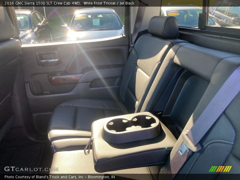 White Frost Tricoat / Jet Black 2016 GMC Sierra 1500 SLT Crew Cab 4WD