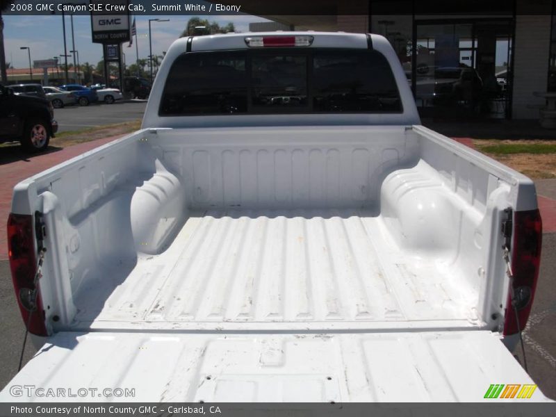 Summit White / Ebony 2008 GMC Canyon SLE Crew Cab