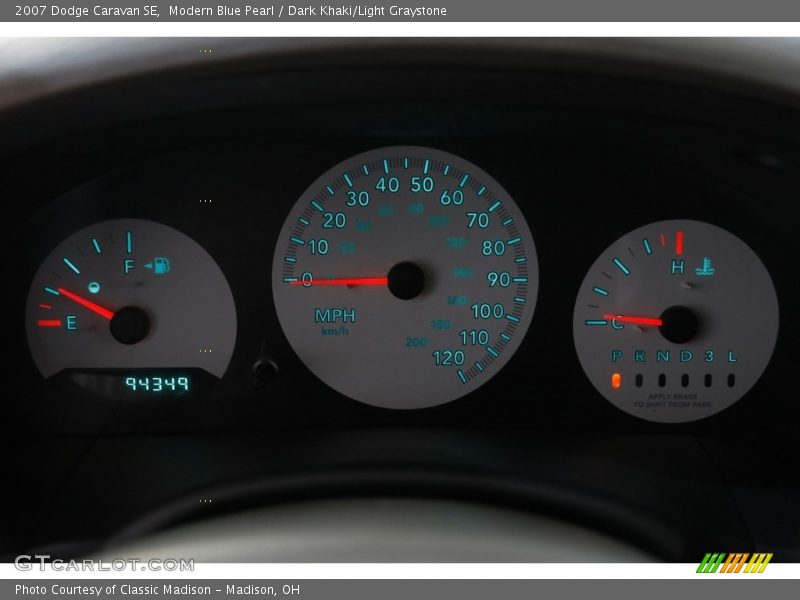  2007 Caravan SE SE Gauges