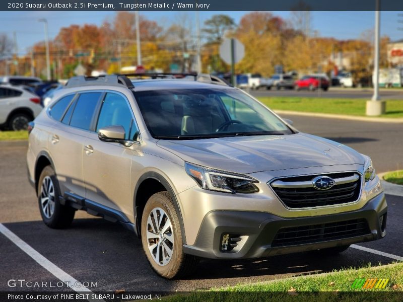 Tungsten Metallic / Warm Ivory 2020 Subaru Outback 2.5i Premium