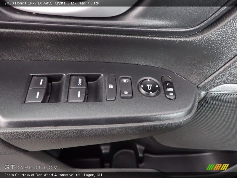 Crystal Black Pearl / Black 2020 Honda CR-V LX AWD