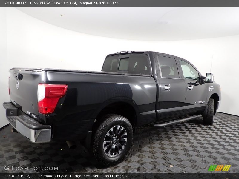 Magnetic Black / Black 2018 Nissan TITAN XD SV Crew Cab 4x4
