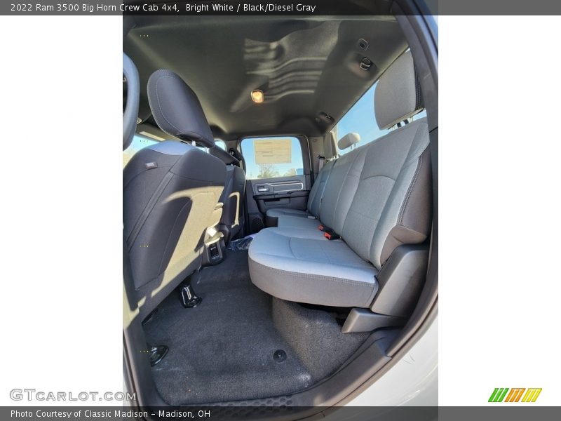 Bright White / Black/Diesel Gray 2022 Ram 3500 Big Horn Crew Cab 4x4