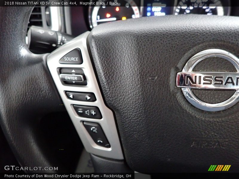 Magnetic Black / Black 2018 Nissan TITAN XD SV Crew Cab 4x4