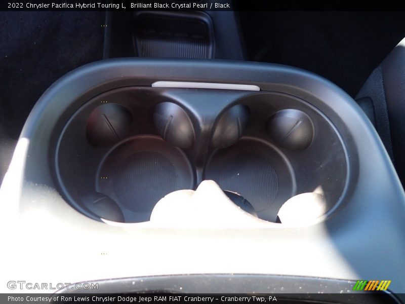 Brilliant Black Crystal Pearl / Black 2022 Chrysler Pacifica Hybrid Touring L