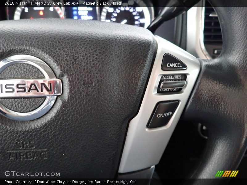 Magnetic Black / Black 2018 Nissan TITAN XD SV Crew Cab 4x4