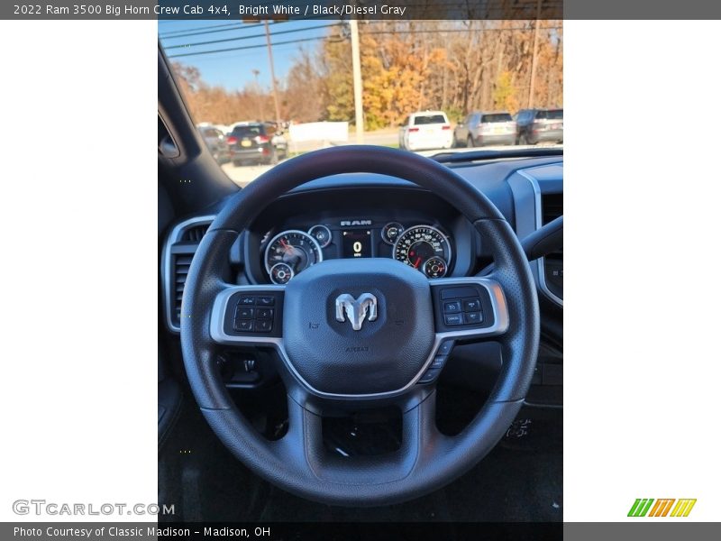 Bright White / Black/Diesel Gray 2022 Ram 3500 Big Horn Crew Cab 4x4