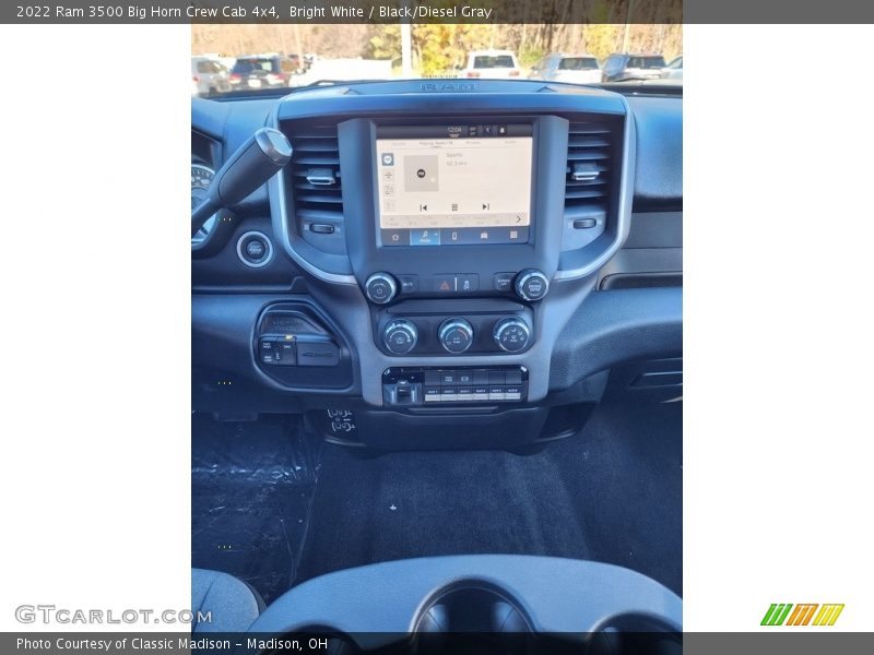 Bright White / Black/Diesel Gray 2022 Ram 3500 Big Horn Crew Cab 4x4