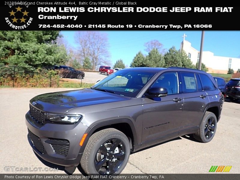 Baltic Gray Metallic / Global Black 2023 Jeep Grand Cherokee Altitude 4x4