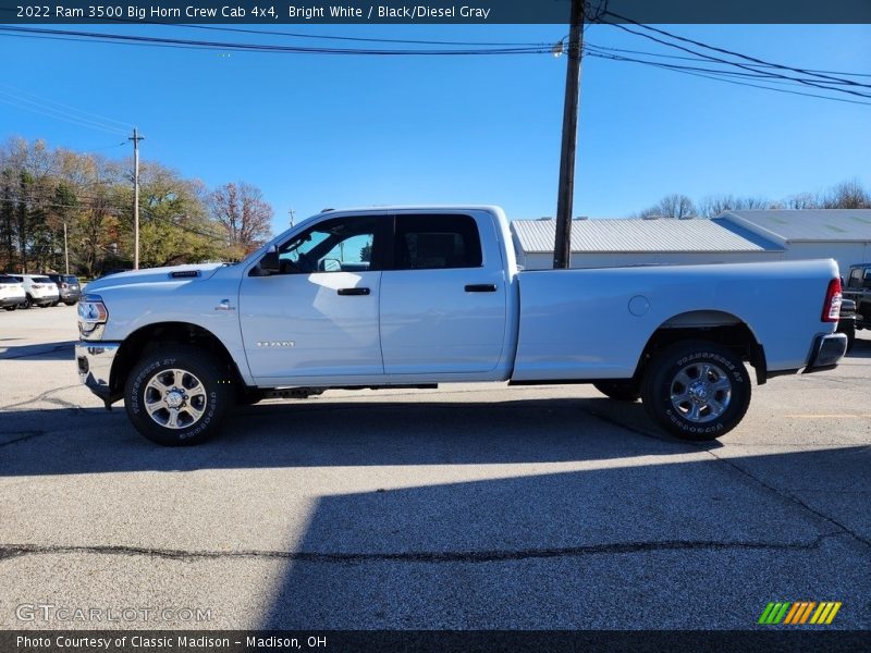 Bright White / Black/Diesel Gray 2022 Ram 3500 Big Horn Crew Cab 4x4