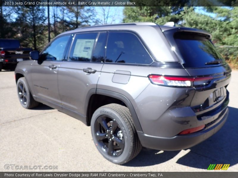 Baltic Gray Metallic / Global Black 2023 Jeep Grand Cherokee Altitude 4x4