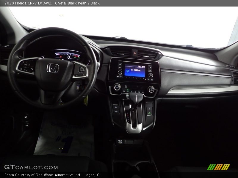 Crystal Black Pearl / Black 2020 Honda CR-V LX AWD