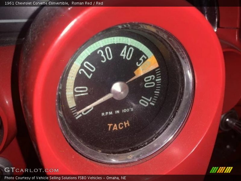  1961 Corvette Convertible Convertible Gauges
