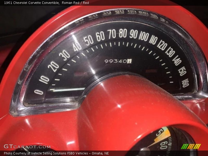  1961 Corvette Convertible Convertible Gauges