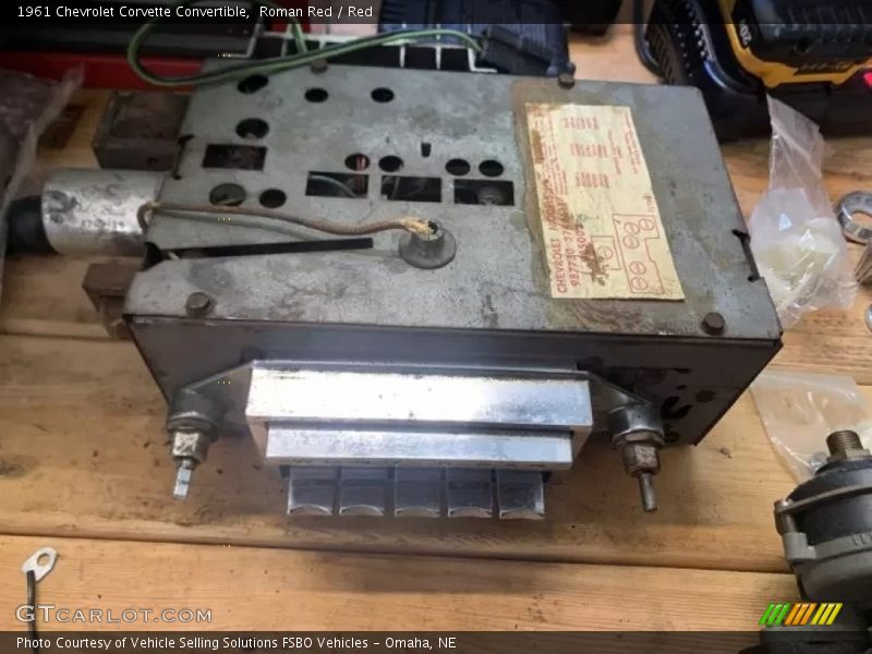 Roman Red / Red 1961 Chevrolet Corvette Convertible