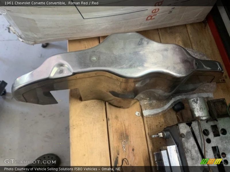 Roman Red / Red 1961 Chevrolet Corvette Convertible
