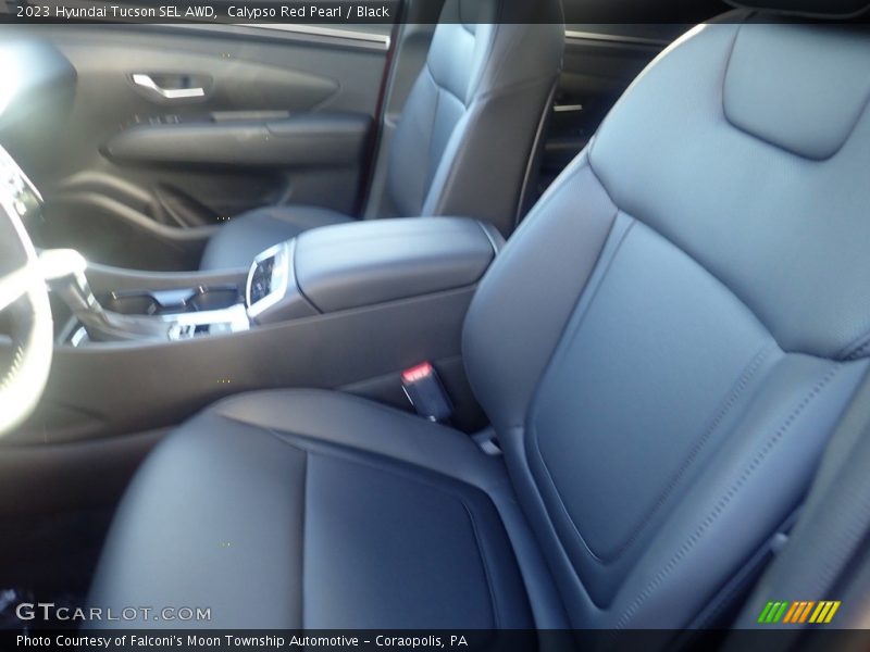 Calypso Red Pearl / Black 2023 Hyundai Tucson SEL AWD