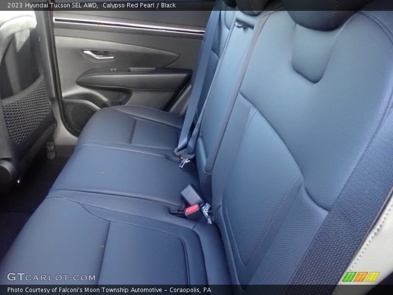 Calypso Red Pearl / Black 2023 Hyundai Tucson SEL AWD
